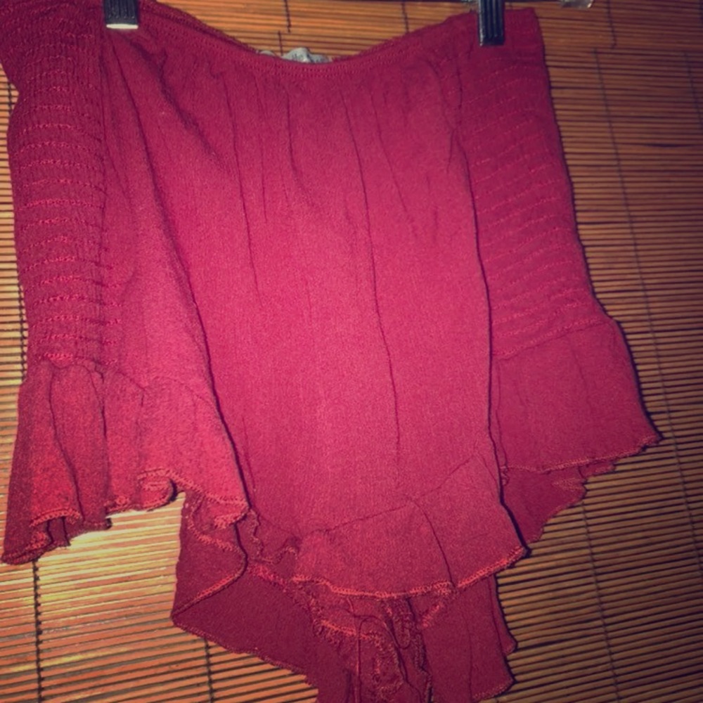 Ruffled shorts